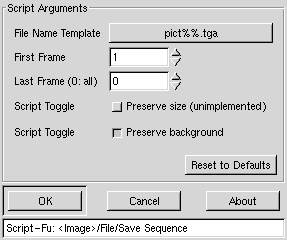 Dialog example
