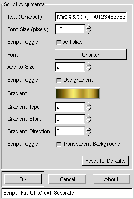 Dialog example